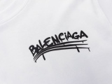 Balenciaga 23 African Alphabet Environmental Printing pattern short -sleeved T -shirt