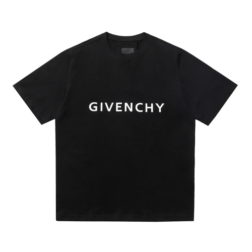 Givenchy logo printing before and after