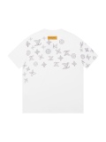 Louis Vuitton 23SS Old Flower Round Neck Short Sleeve T -shirt