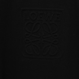 Loewe three -dimensional relief logo short -sleeved T -shirt