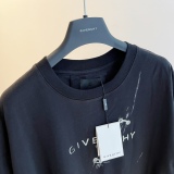Givenchy Paris 23SS GVC Broken Letter Destroy the misplaced letter circular iron ring short sleeves