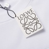 LOEWE 2023SS summer contrasting embroidery logo short -sleeved T -shirt