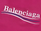 Balenciaga Classic Cola embroidery short -sleeved T -shirt