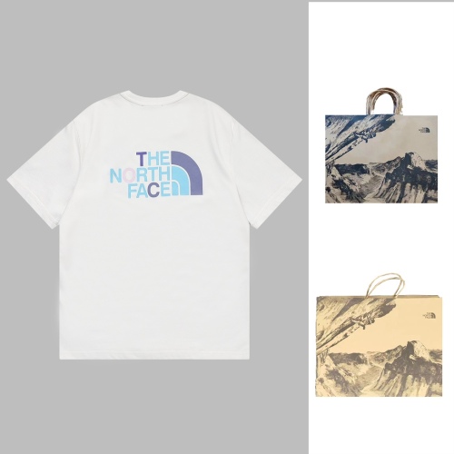 The North Face joint model 23SS Guanxi Same Alphabet Printing Yuanneer Short -sleeved T -shirt