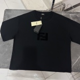 Fendi chest toothbrush embroidered short sleeves