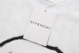 Givenchy cotton short -sleeved T -shirt round neck