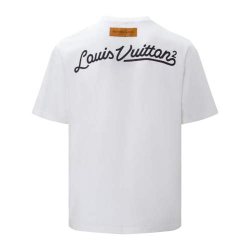 Louis Vuitton 2023SS Love LOGO Before and after Printing Short Sleeve