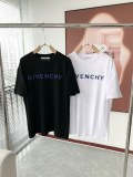 Givenchy 2023 spring and summer couple short -sleeved T -shirt
