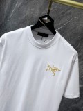 Arc'Teryx 2023SS embroidered hand -painted short -sleeved T -shirt