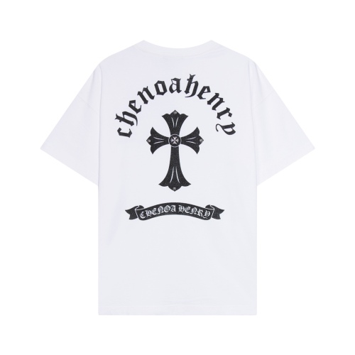 Chrome Hearts 2023 Spring / Summer Cross Sadan Skin Hardware Washing Short -sleeved T -shirt