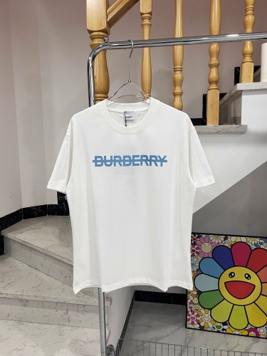 Burberry horizontal letter printing short sleeves