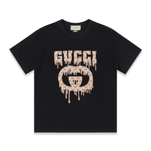 Gucci 23ss logo print T -shirt short sleeves