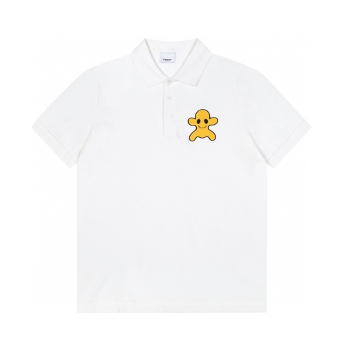 Burberry SS22 Pure Polo shirt Little Yellow Monster pattern embroidered short -sleeved POLO foundation