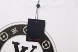 Louis Vuitton 23ss logo spoof printed T -shirt short sleeves