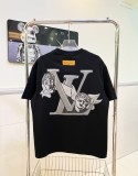 Louis Vuitton Limited Clown Short -sleeved T -shirt