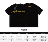 Louis Vuitton Write Goldline Embroidery Casual Short Sleeve T -shirt