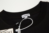 LOEWE 23 Summer series pocket three -dimensional embroidered T -shirt couple model