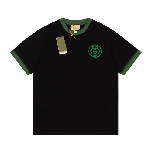 GUCCI 23SS latest summer logo embroidery T -shirt couple model