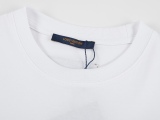 Louis Vuitton 2023SS spring and summer handwriting font colorful sunshine series catwalk T -shirt