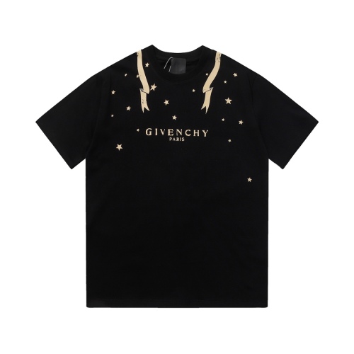 Givenchy 23SS hot bronze ribbon Sun God T -shirt