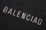 Balenciaga hot diamond water washing short sleeves