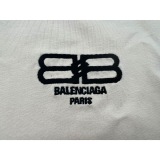 Balenciaga Double B embroidery short sleeves