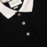 Gucci classic anti -optical webbing POLO shirt