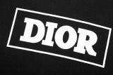 Dior 23ss logo foam letter print short sleeves