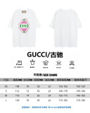 GUCCI IGUCCI 2023 spring and summer digital printing short -sleeved cotton T
