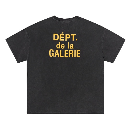 Gallery DEPT Washing Make Old Yellow Letter Print Short Sleeve