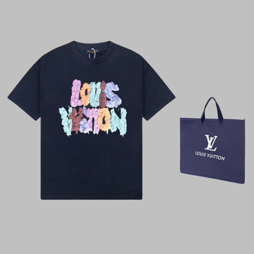 Louis Vuitton Show Limited Limited Colorful Printing Short -sleeved T -shirt