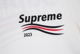 Balenciaga X Supreme 2023 Fall spring and summer joint series Coca -Cola joint LOGO short -sleeved T -shirt