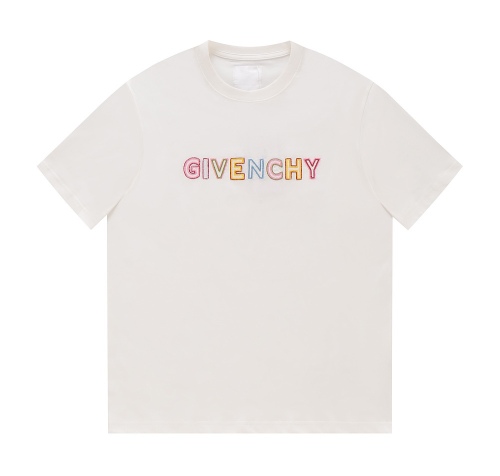 Givenchy 23ss embroidered colorful T -shirt short sleeves
