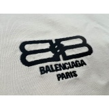 Balenciaga Double B embroidery short sleeves