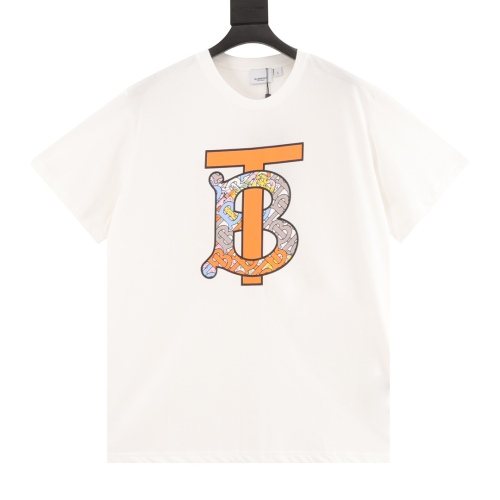 Burberry TB letter printing round neck short sleeves