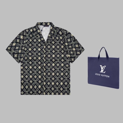 Louis Vuitton 2023 SS spring and summer show loose short -sleeved shirt