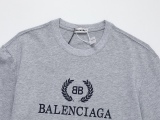 Balenciaga wheat ears print round neck T -shirt