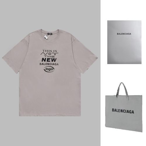 Balenciaga spring and summer short -sleeved round neck T -shirt fashion couple model