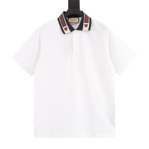 Gucci Tiger Head Embroidery LOGO Short Sleeve Polo shirt