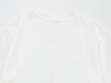 Dior 2023 Spring and Summer Series Couple Classic Alphabet Cotton Quality Round Neck Short -sleeved T -shirt
