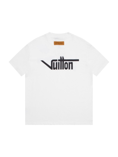 Louis Vuitton 2023 Most Printing Round Neck Short Sleeve
