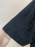 Dior 2023 custom towel texture good round neck short -sleeved T -shirt couple model