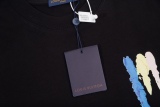 Louis Vuitton Show Limited Graffiti Print Short -sleeved T -shirt