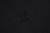 Louis Vuitton 2023 FALL spring and summer old flower pressing flower relief short -sleeved T -shirt