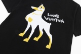 Louis Vuitton latest most foam print label short sleeves