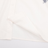 Gucci Little zebrak Embroidery Casual Shirt Short Sleeve