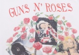 Vintage Gunflower Washing Retro Make Old Rose Print Short Sleeve