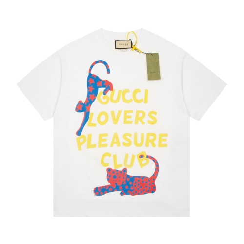 Gucci Tiger pattern letter T -shirt