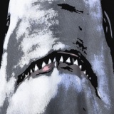 Givenchy 2022GVC shark printing round neck short -sleeved T -shirt