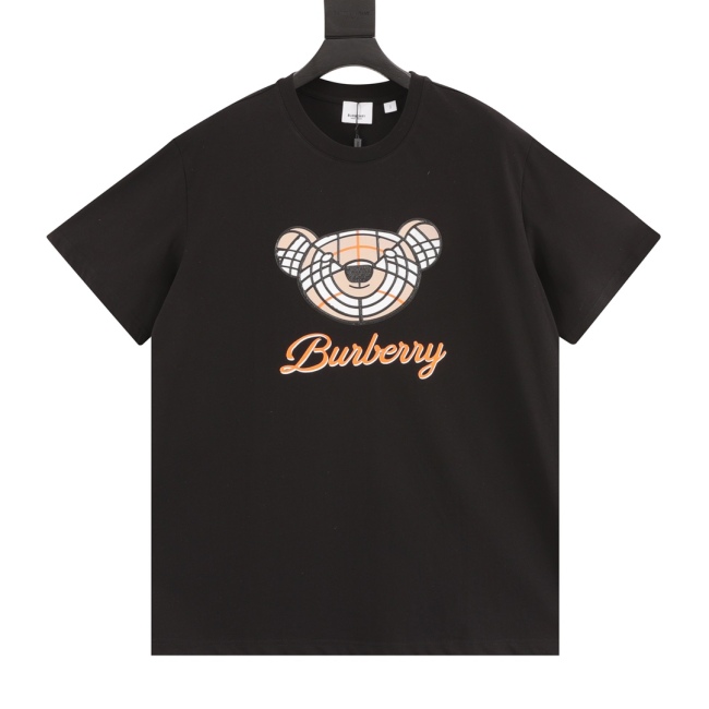 BURBERRY Boom Bear Printing Short -sleeved T -shirt